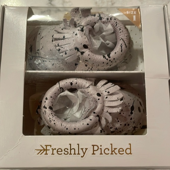 Freshly Picked Paint Splatter Moccasins - Picture 2 of 8